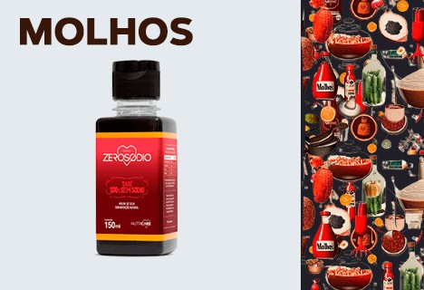 Imagem do banner de categoria, Molhos